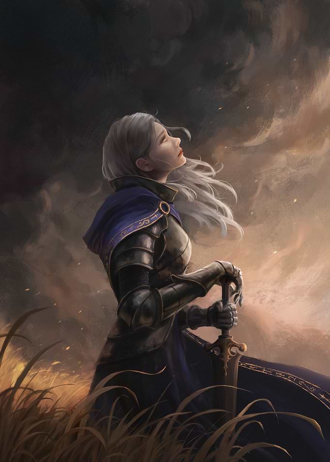 Silver-Haired Knight