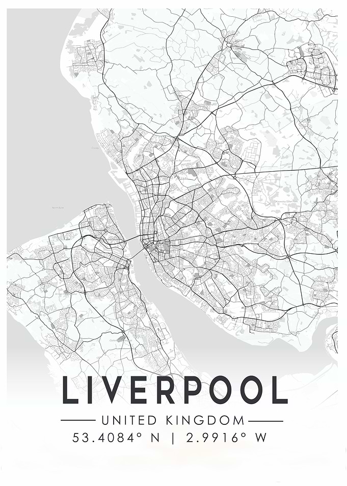 Liverpool City Map