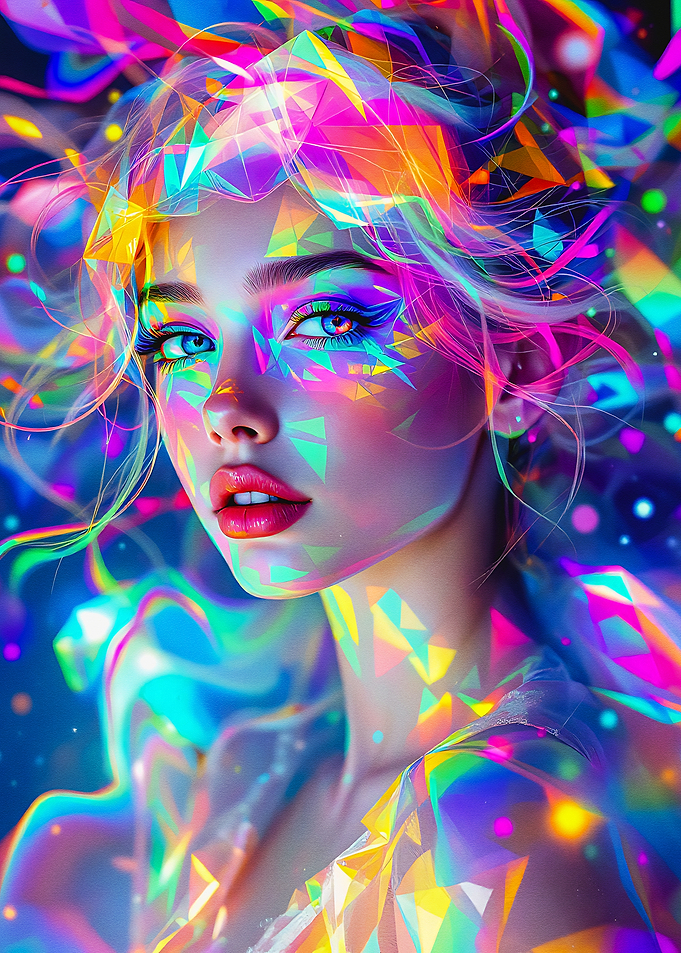 Neon Portrait