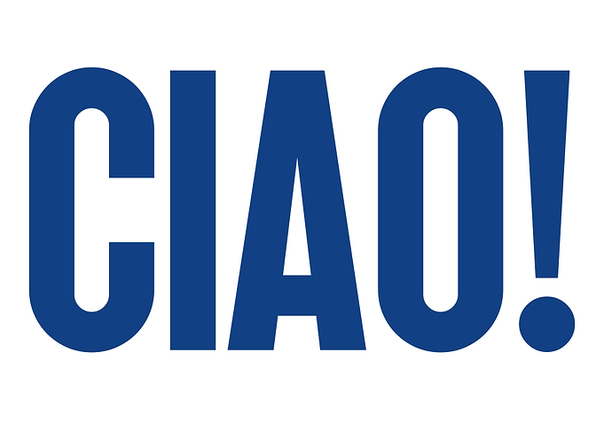 Ciao! Italian Greeting