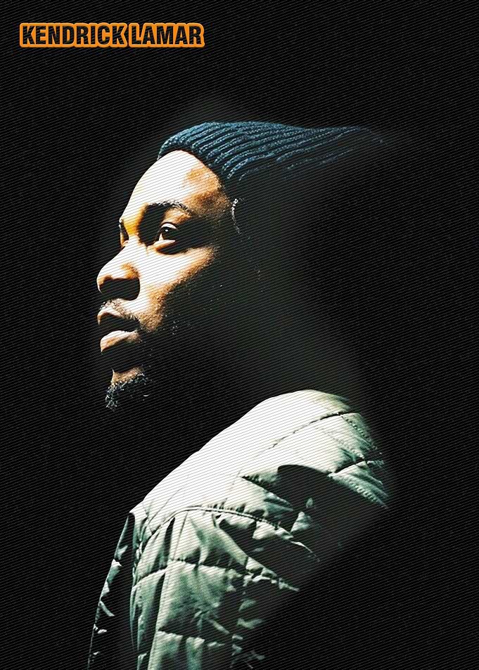 Kendrick Lamar Portrait