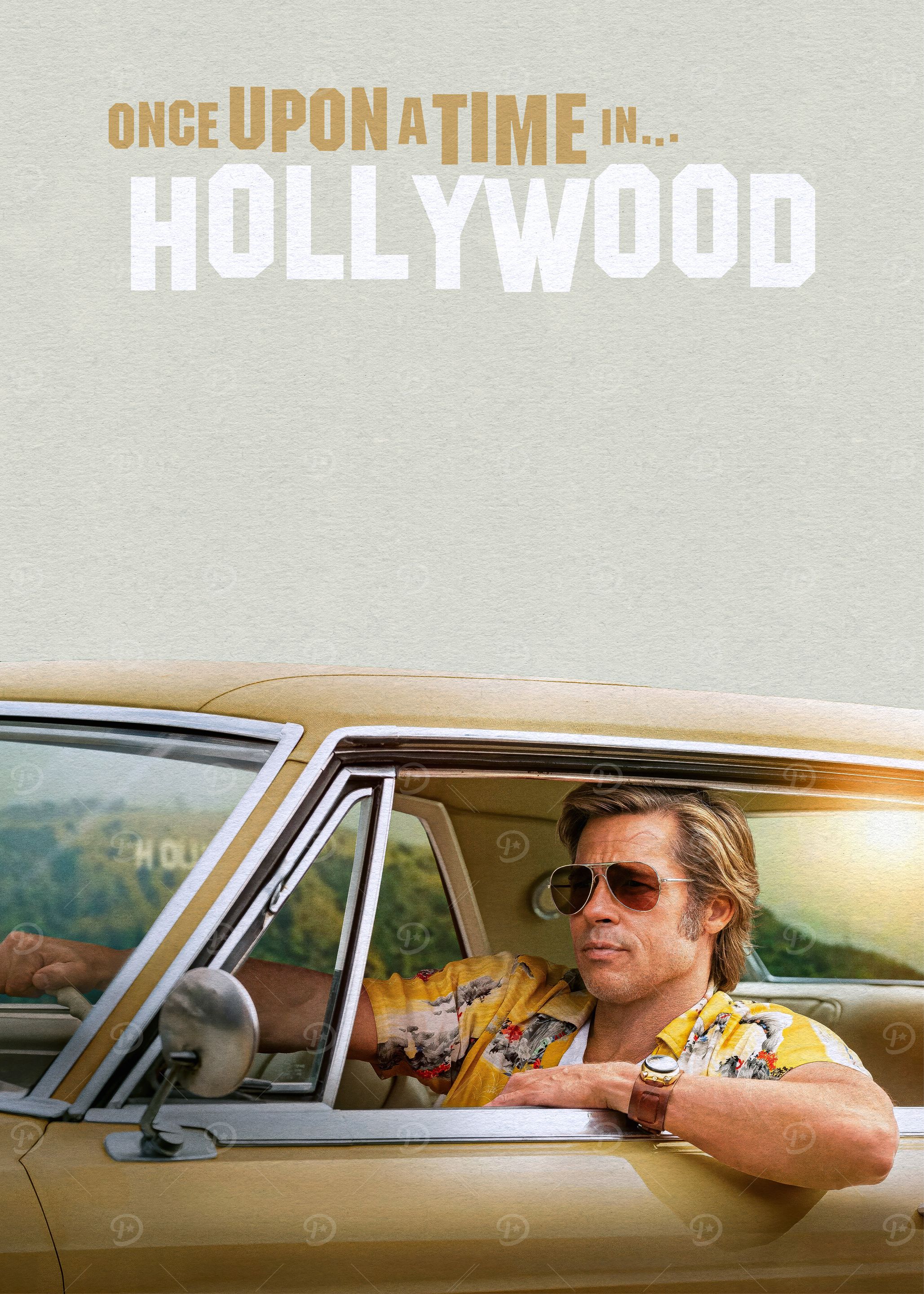 Once upon a time in hollywood Posters Online - Shop Unique Metal