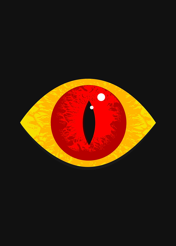 Fixated Eye