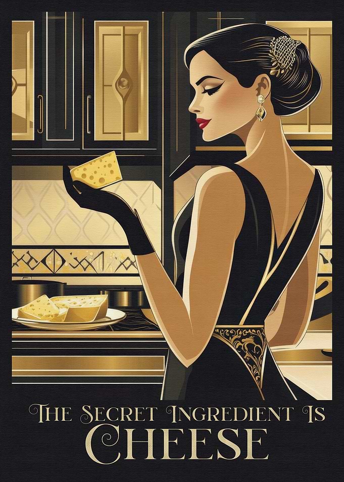 Cheese Secret Ingredient Poster