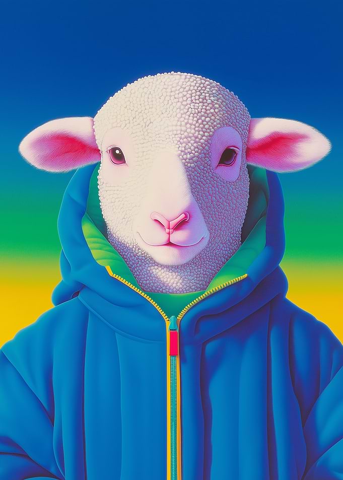 Sheep in a Hoodie