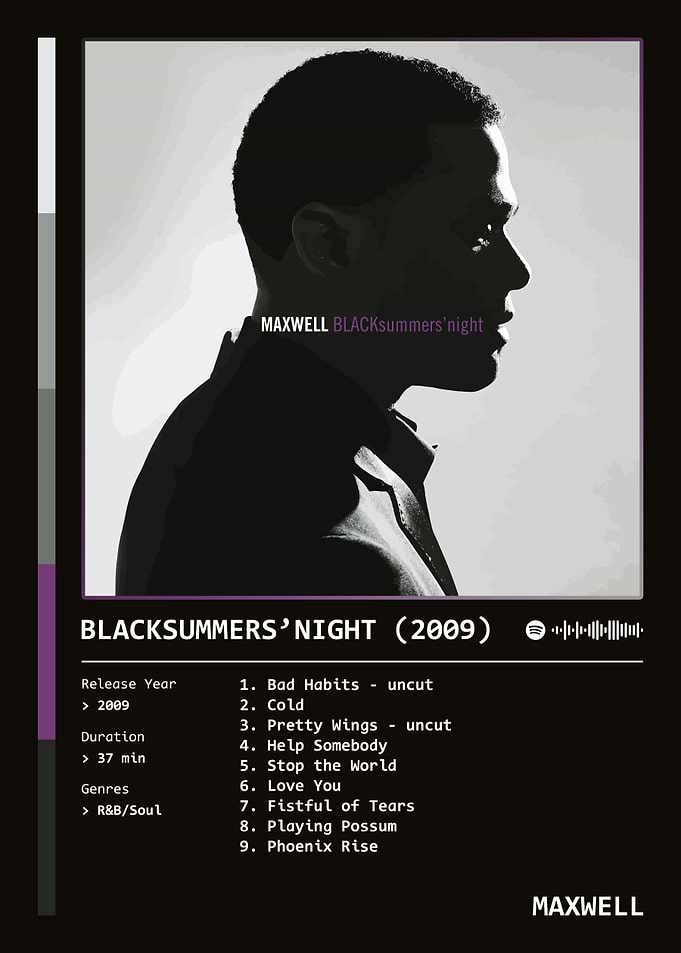 BLACKsummers'night (2009) (2009) Album by Maxwell