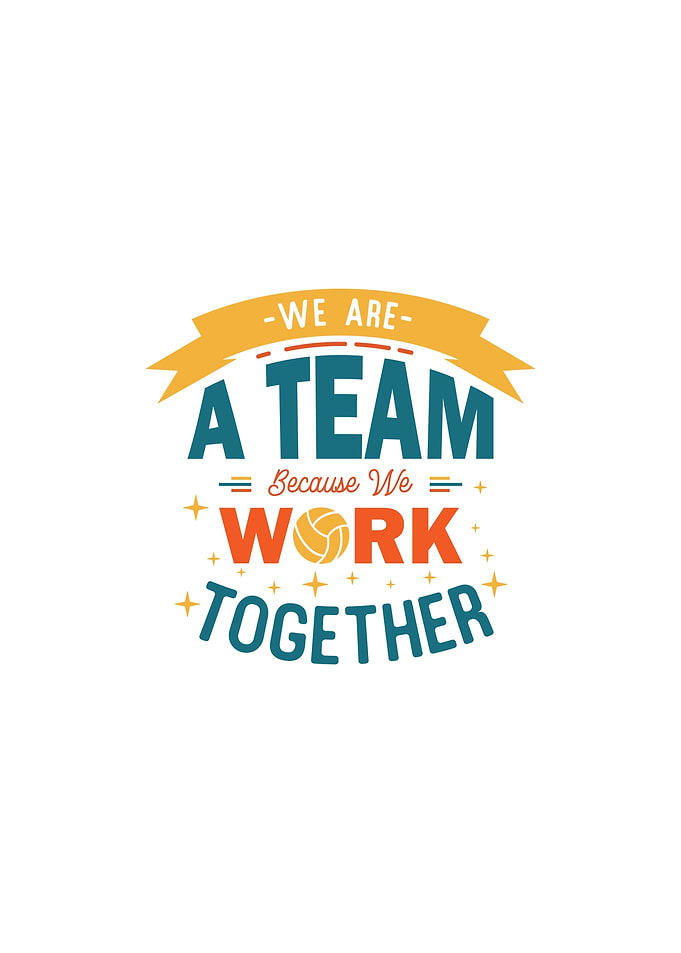 Volleyball Team Work Quote