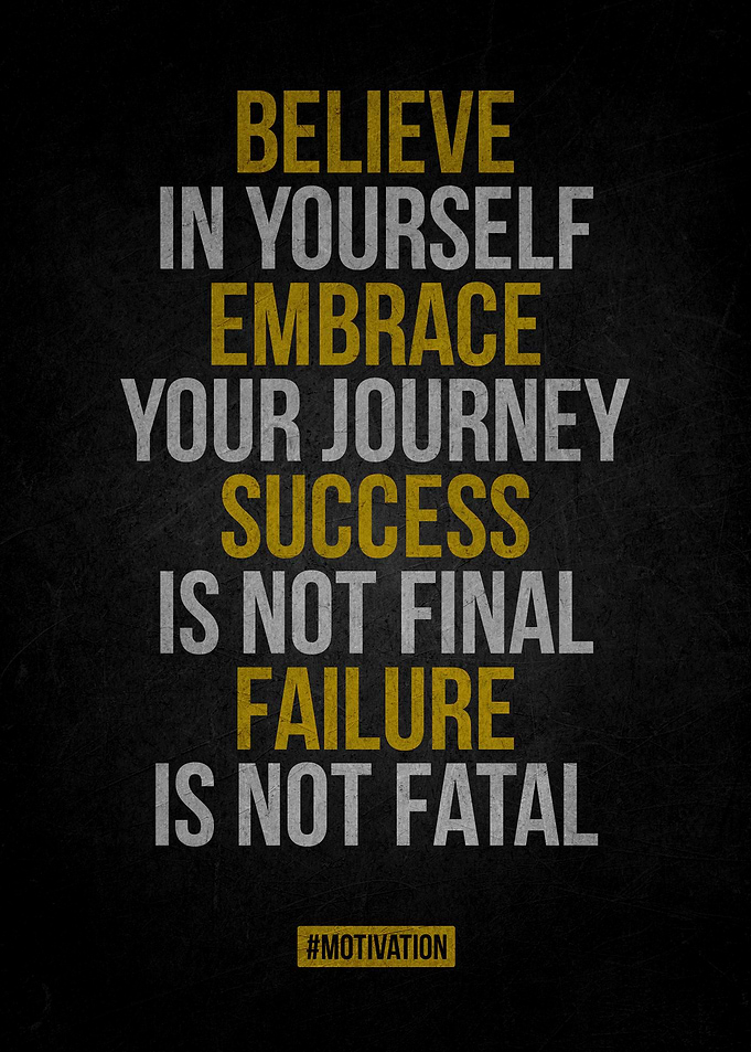 Motivational Quote Poster