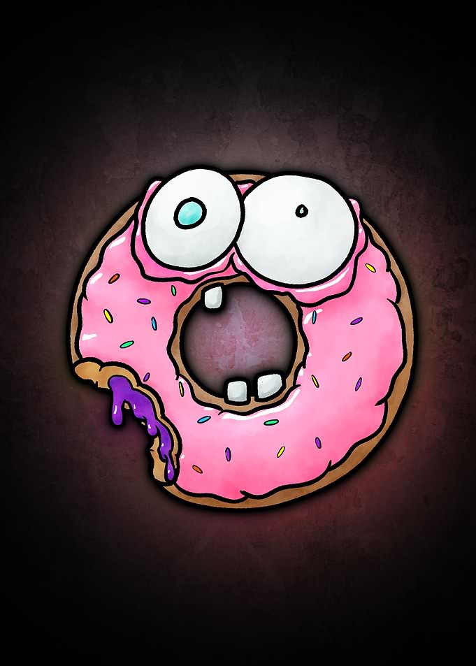 Funny Donut