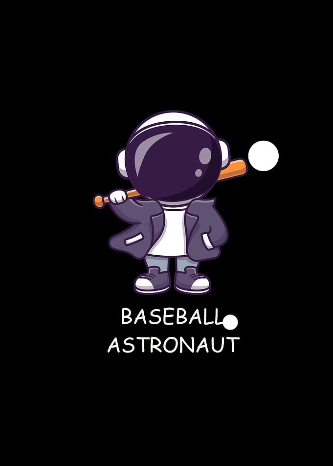 Baseball Astronaut