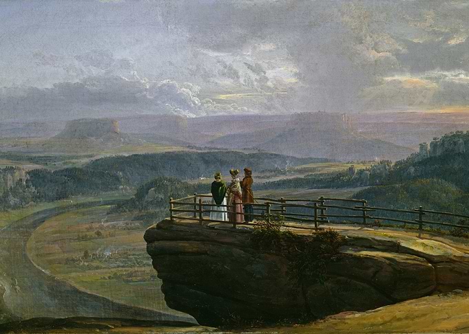 View from Bastei (1819)