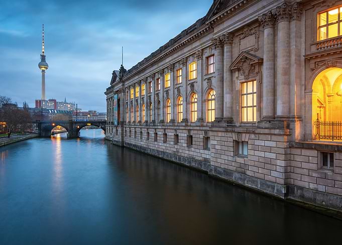 Berlin Cityscape at Dusk