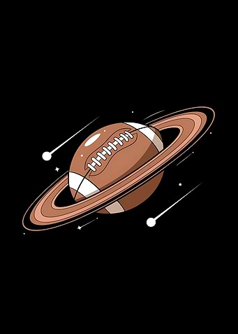 American Football in Space