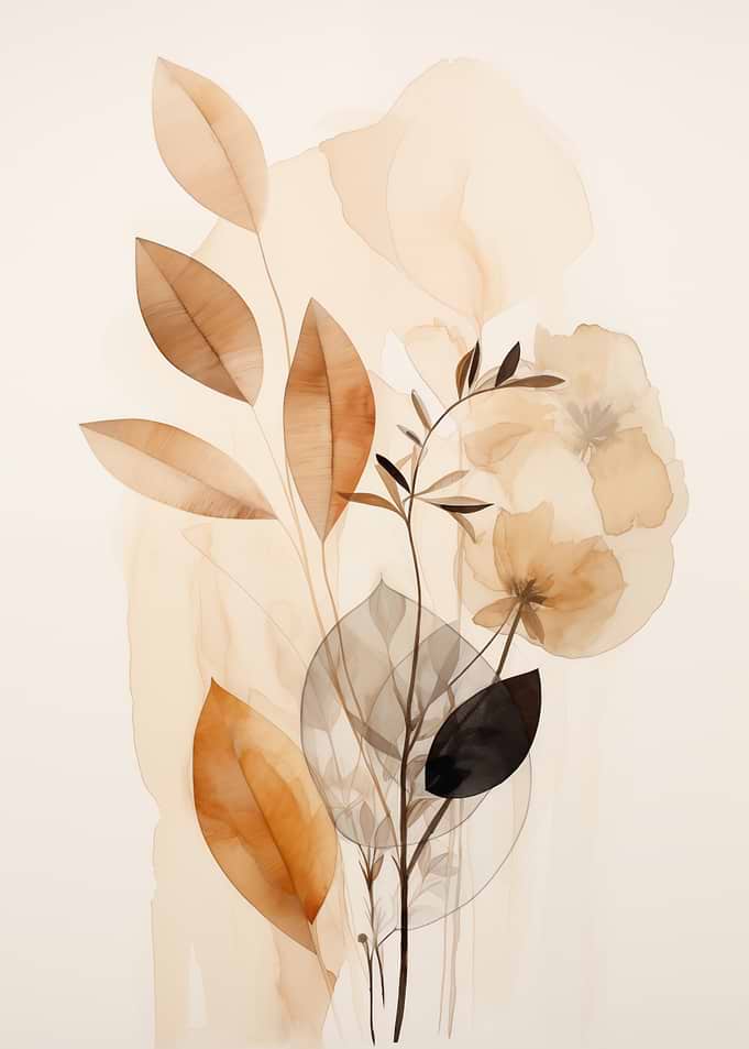Watercolor Floral Art