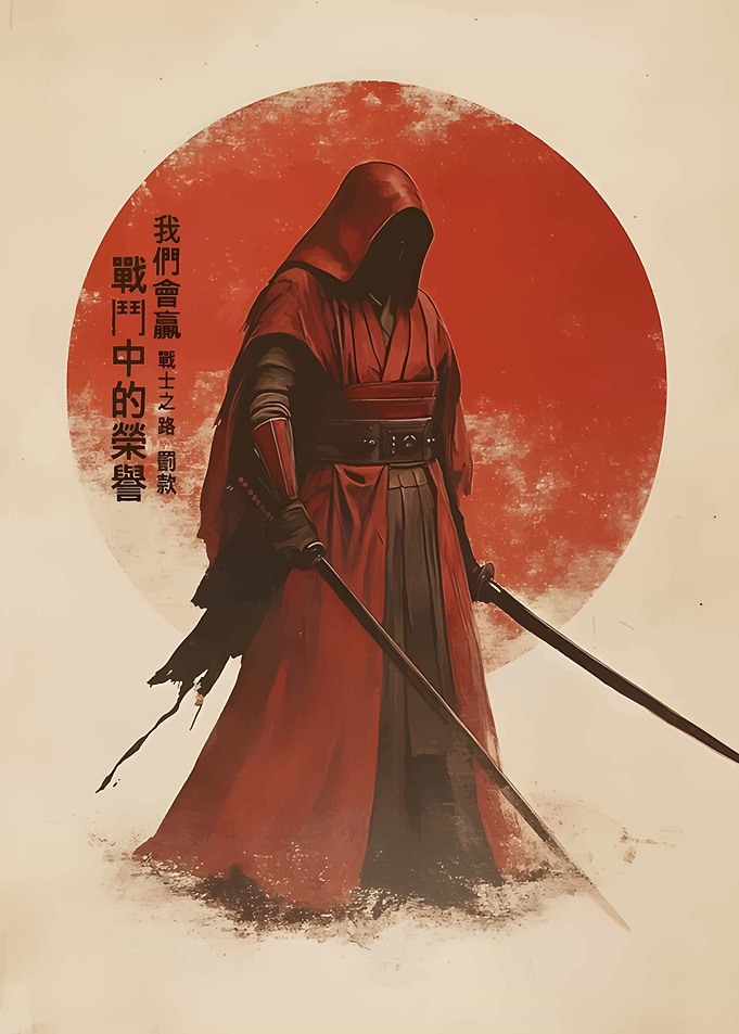 Darth Vader in Japanese Style