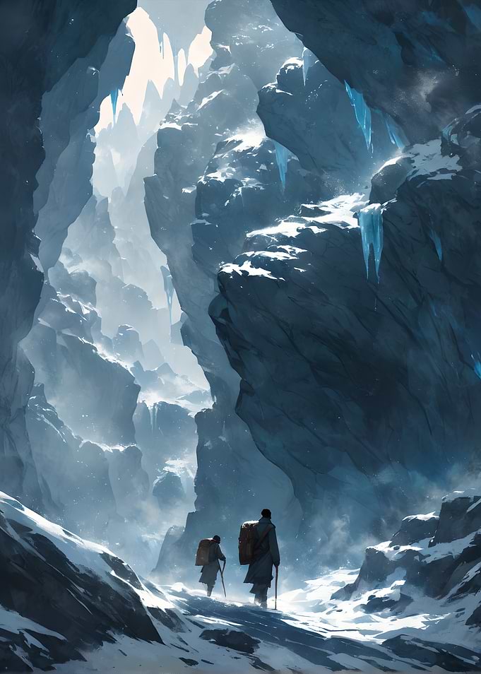 Snowy Mountain journey