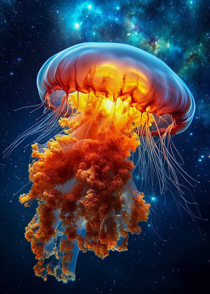 Jellyfish in Space