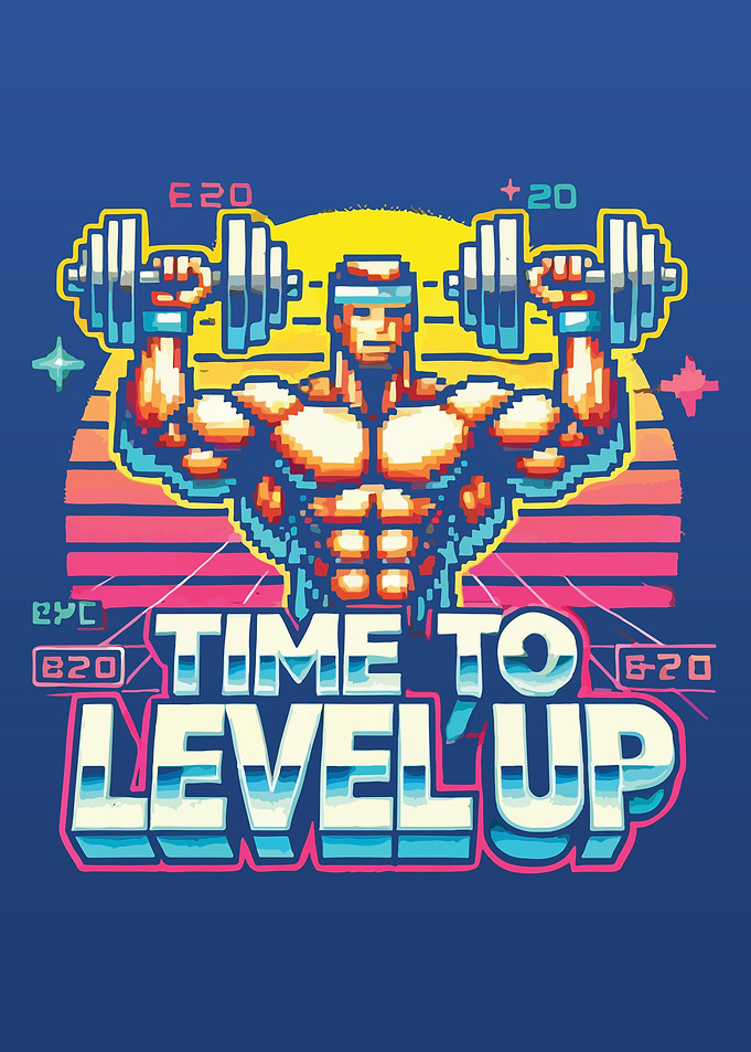 Time to Level Up - Gym Gamer