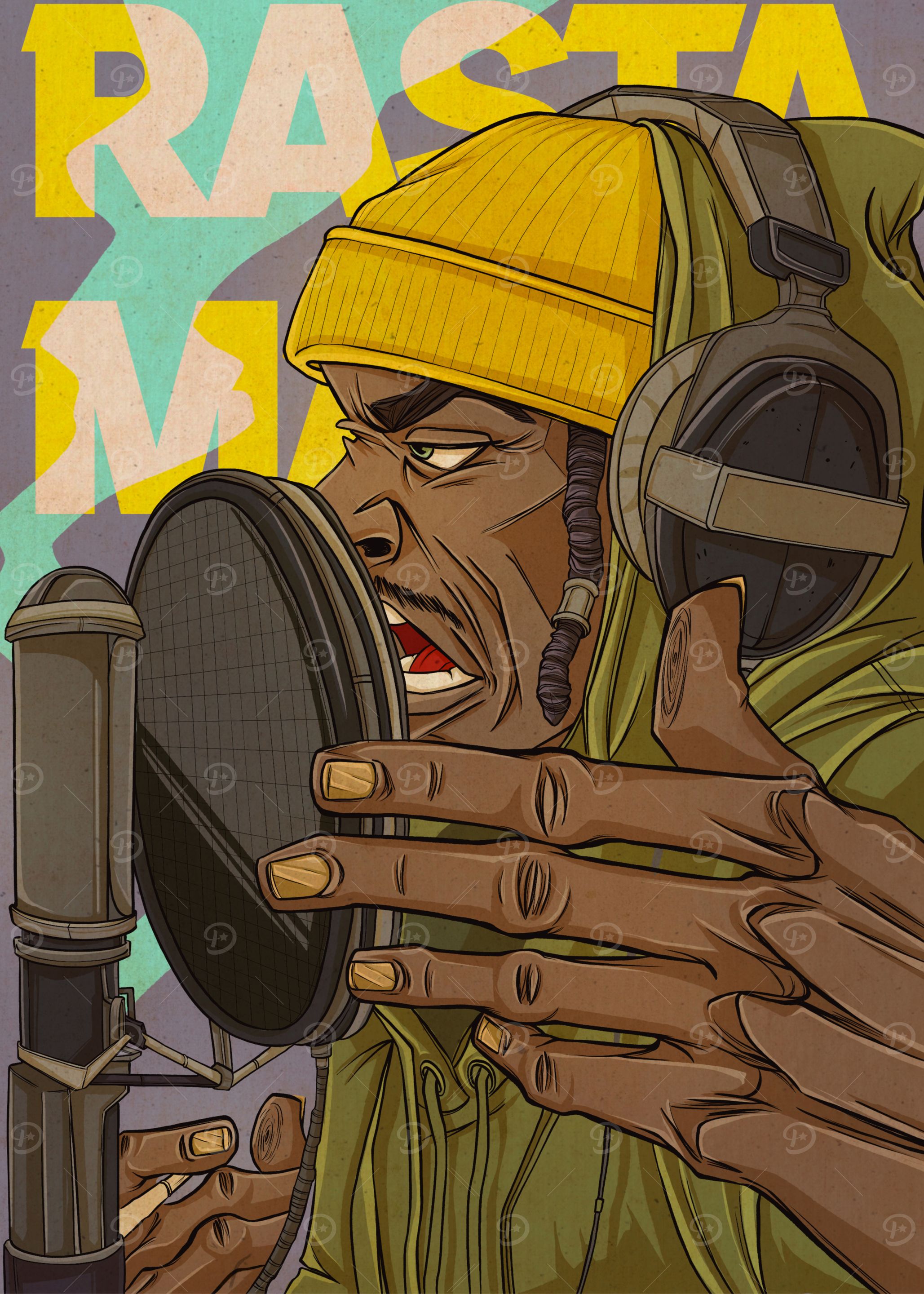 Rasta Man Recording