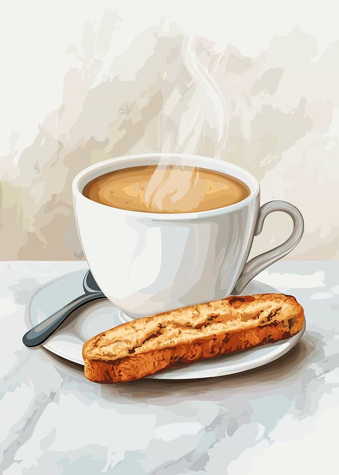 Espresso and Biscotti