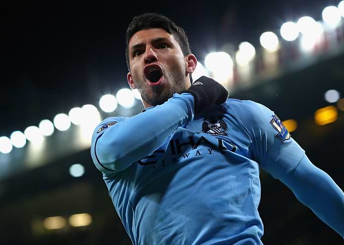 Sergio Agüero Goal Celebration