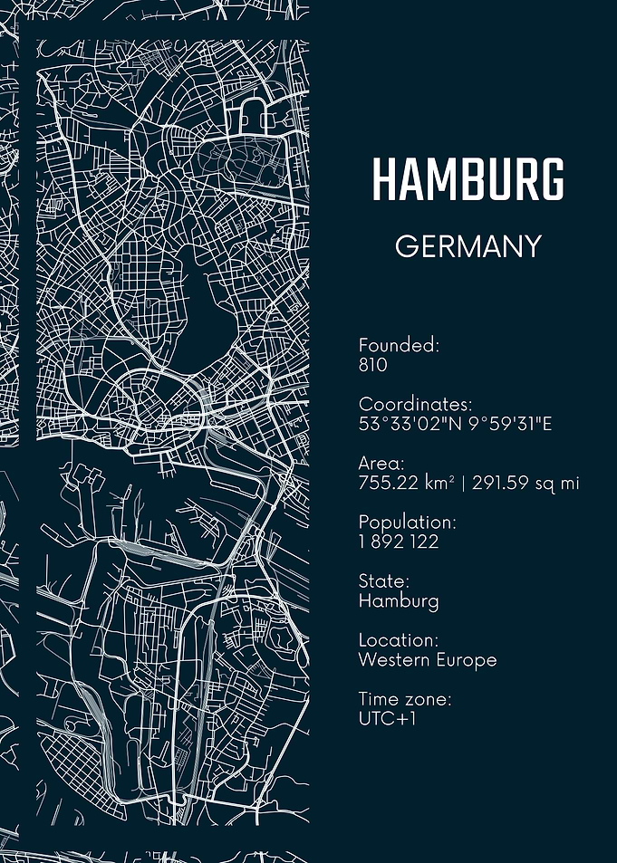 Hamburg City Map