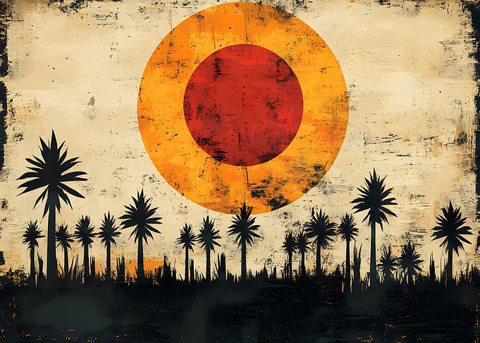 Palm Trees and Sun