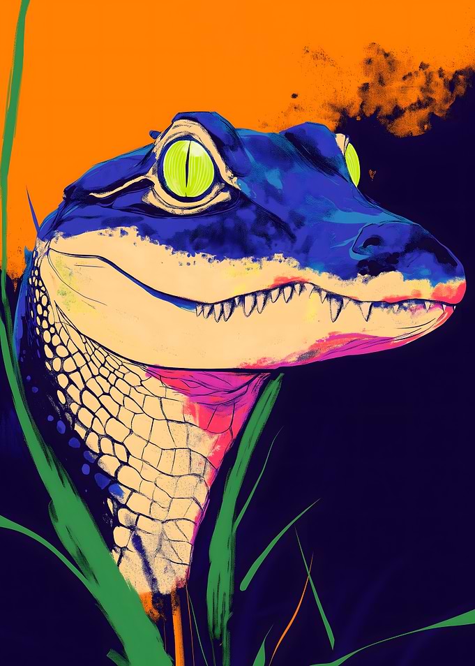 Alligator Portrait