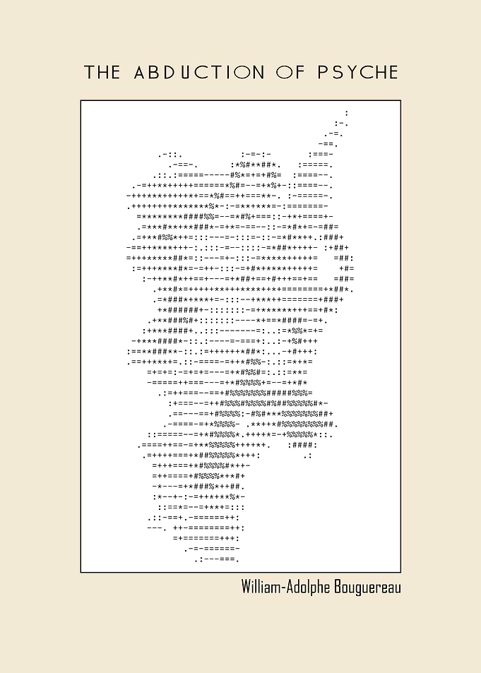 The Abduction of Psyche ascii art