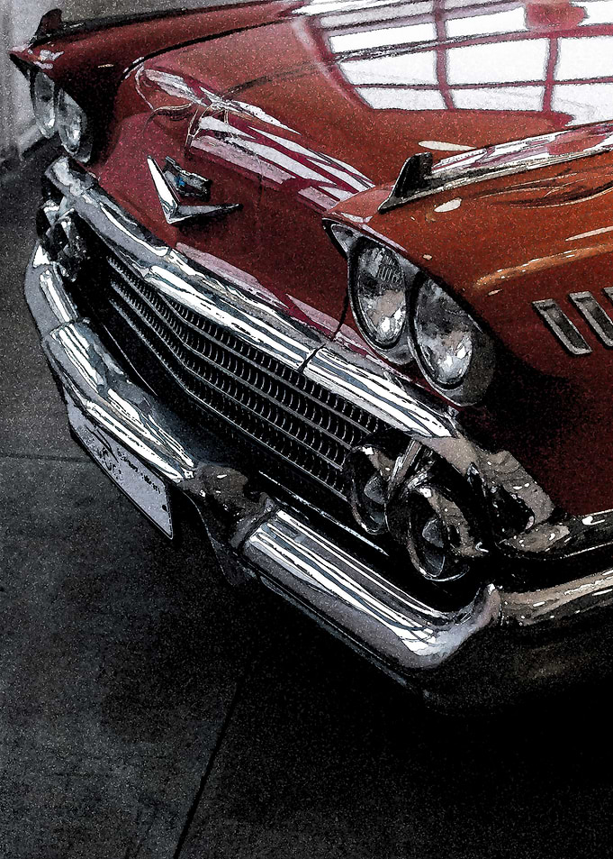 Classic Red Car