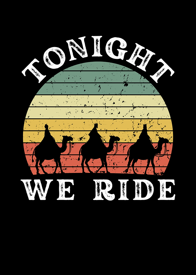Three Wise Men Vintage Design