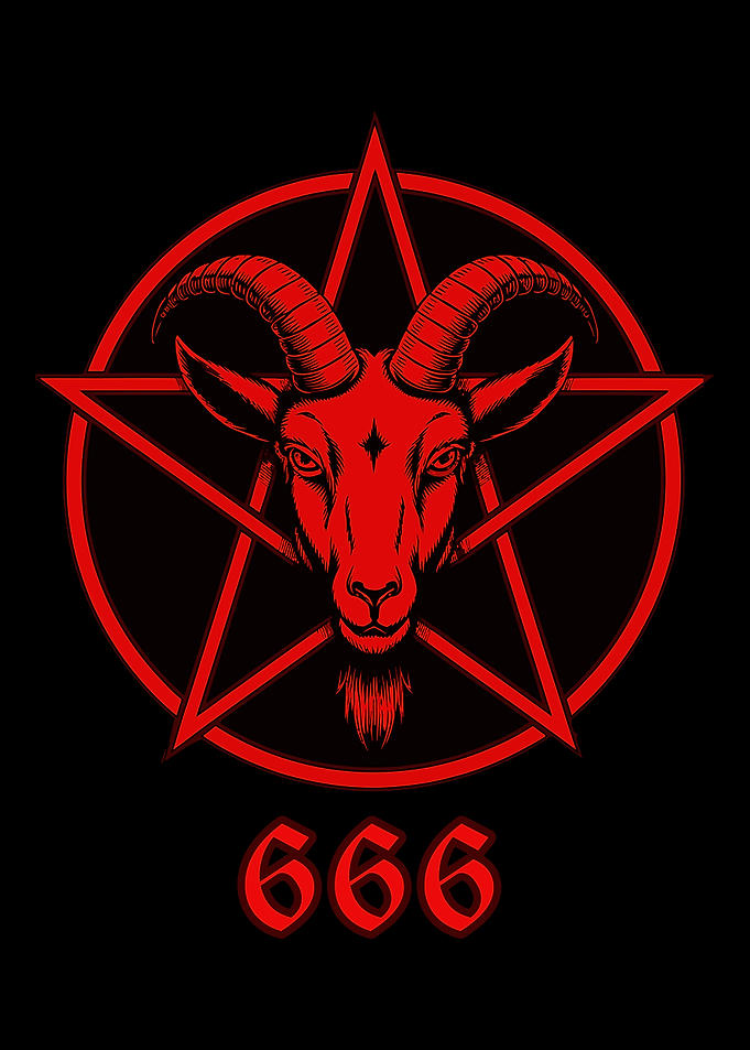 Baphomet Pentagram 666
