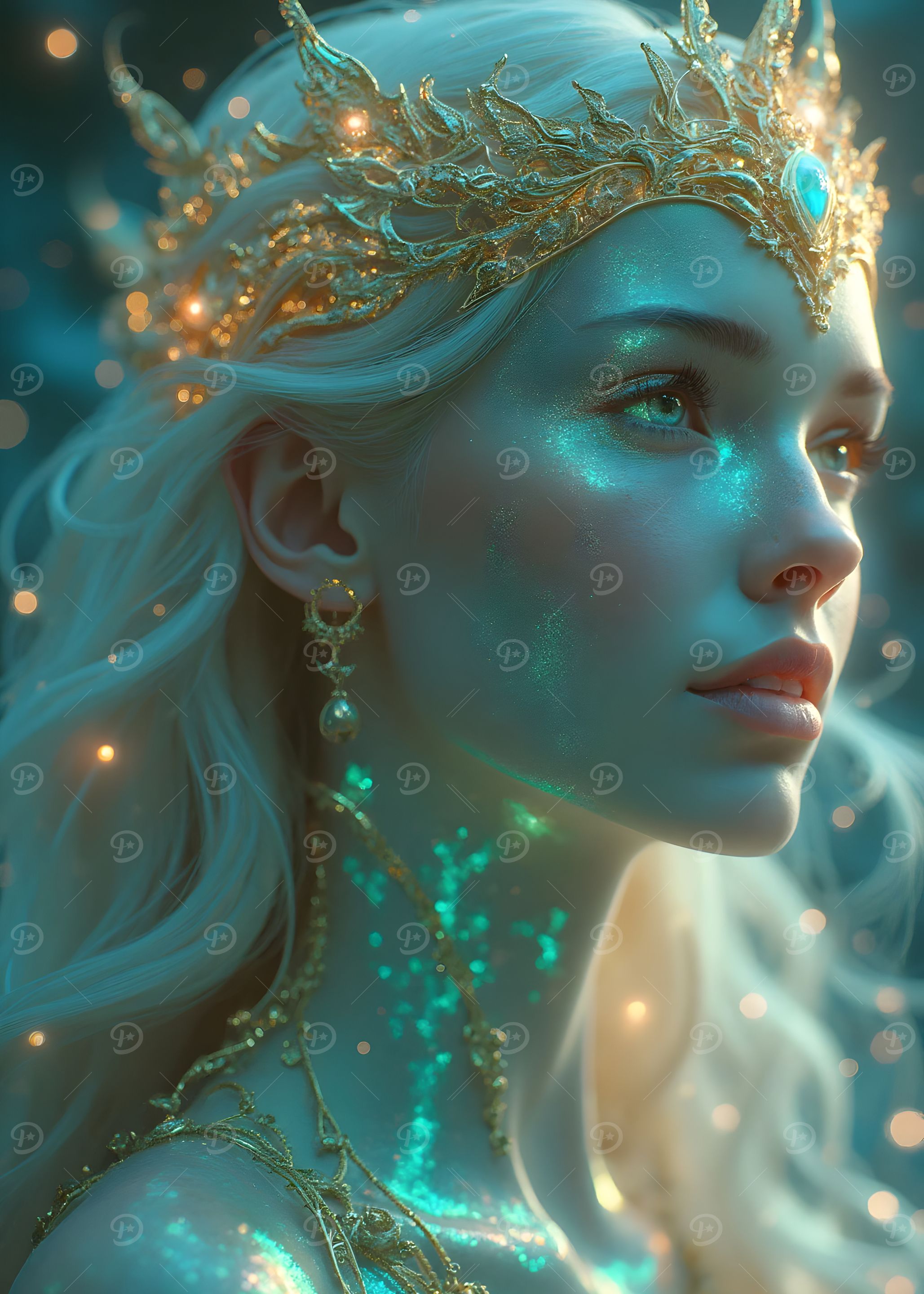 Fantasy Queen Portrait