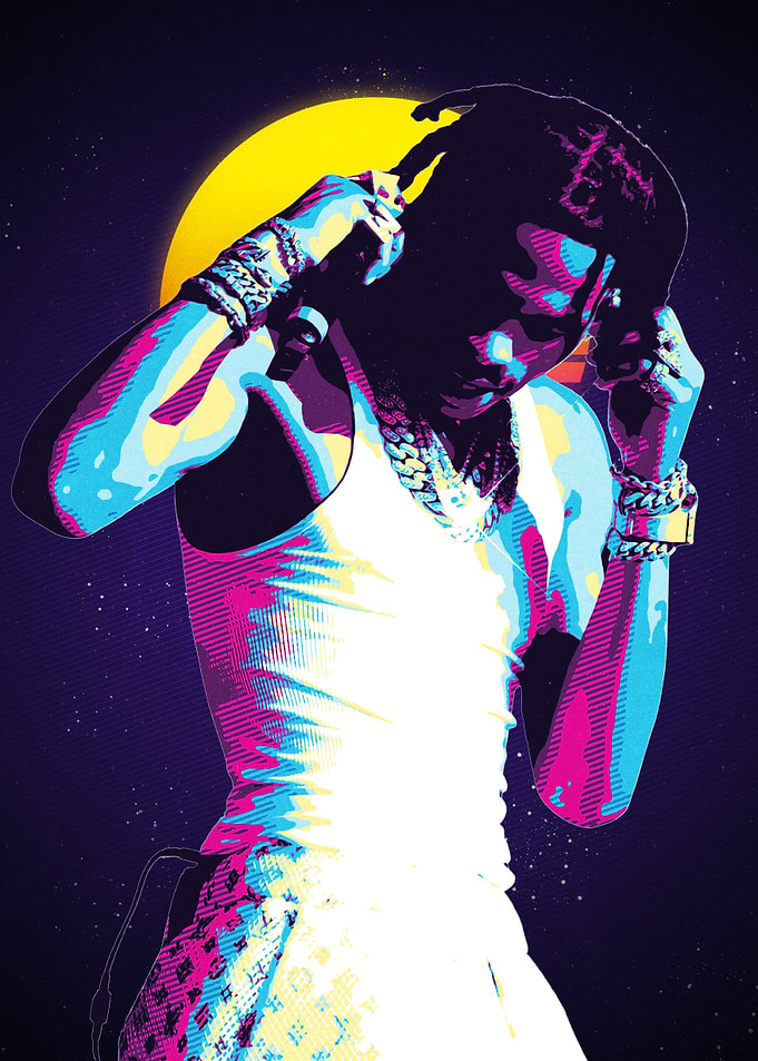 Lil baby Pop Art