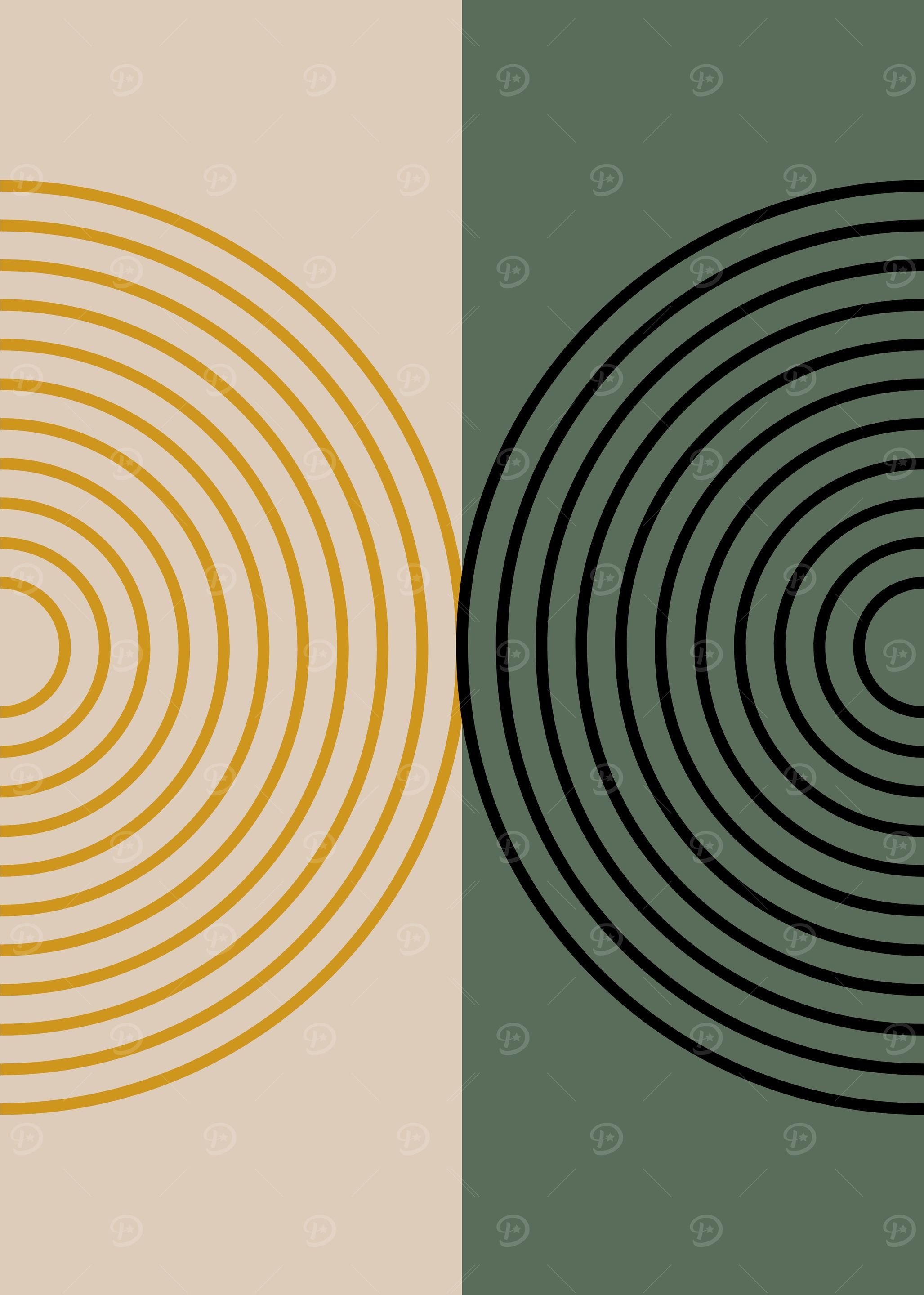 Abstract Geometric Art