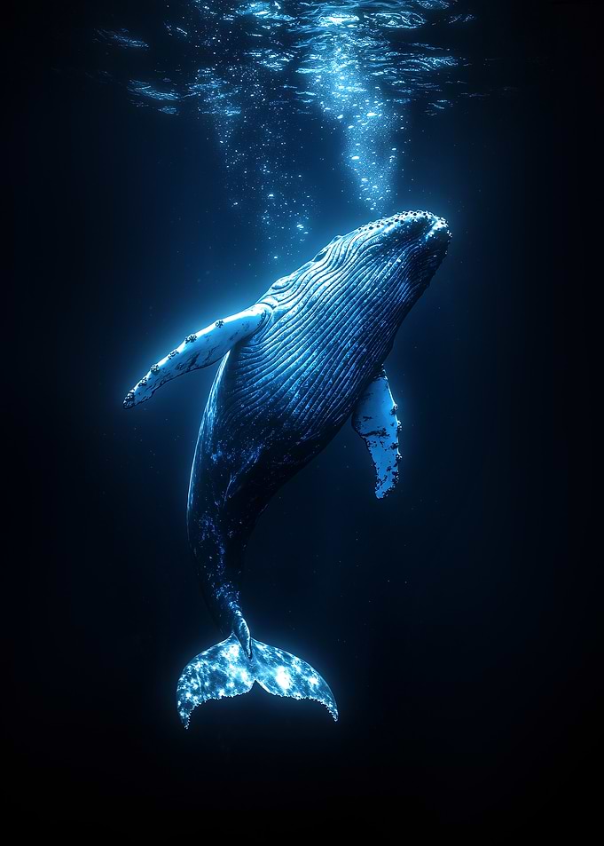 Humpback Whale Underwater