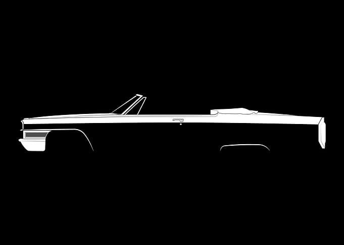 Eldorado Convertible (1966) Silhouette