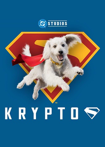 Krypto the Superdog with Superman S