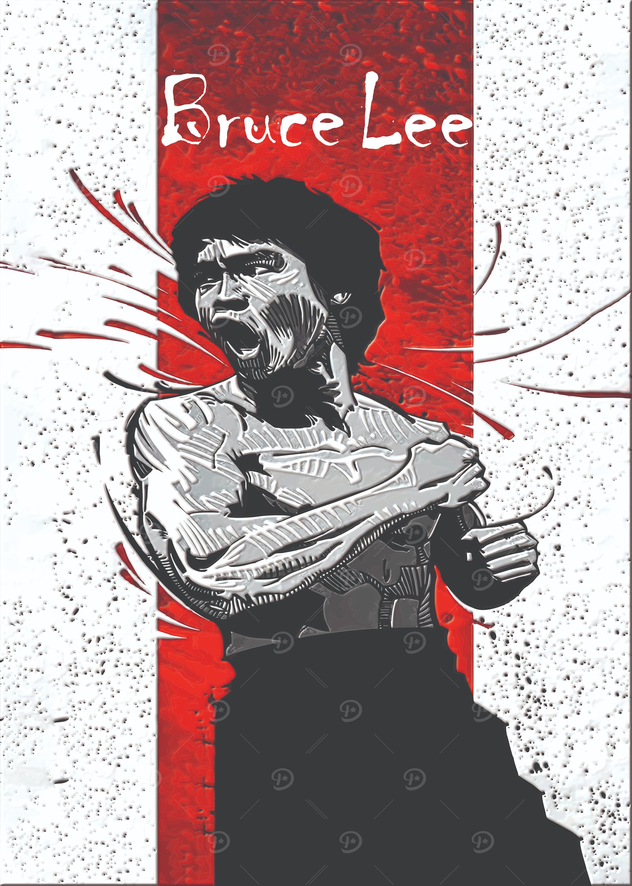 Bruce Lee Portrait