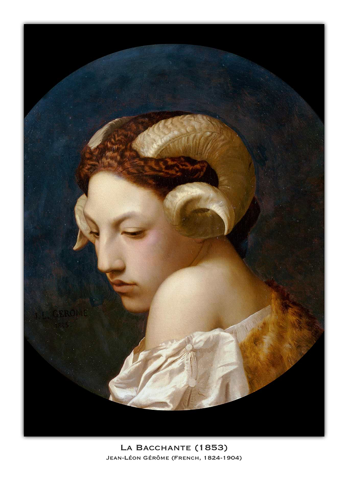 La Bacchante Painting