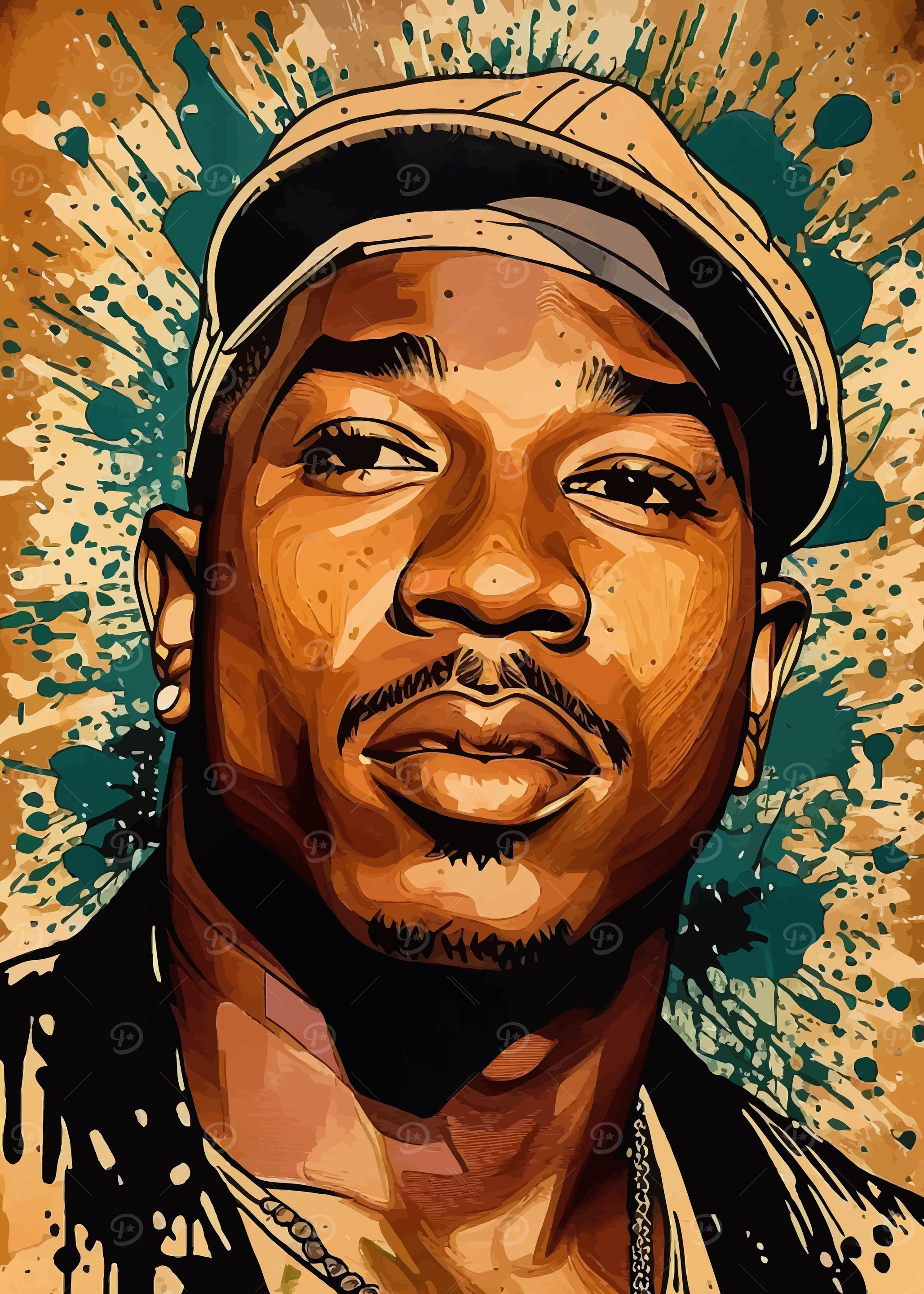 Ja Rule Vintage Portrait