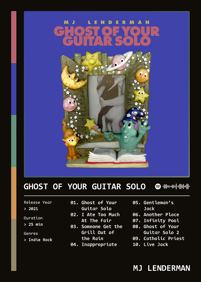 Ghost of Your Guitar Solo (2021) Album by MJ Lenderman