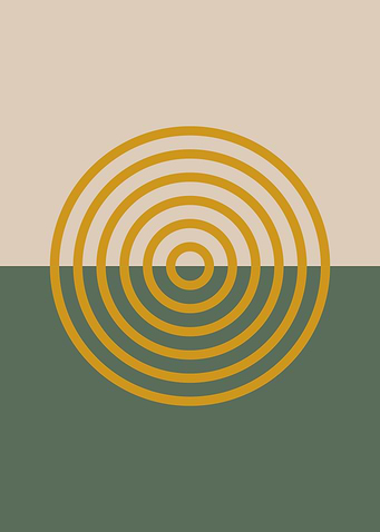 Abstract Circle Art