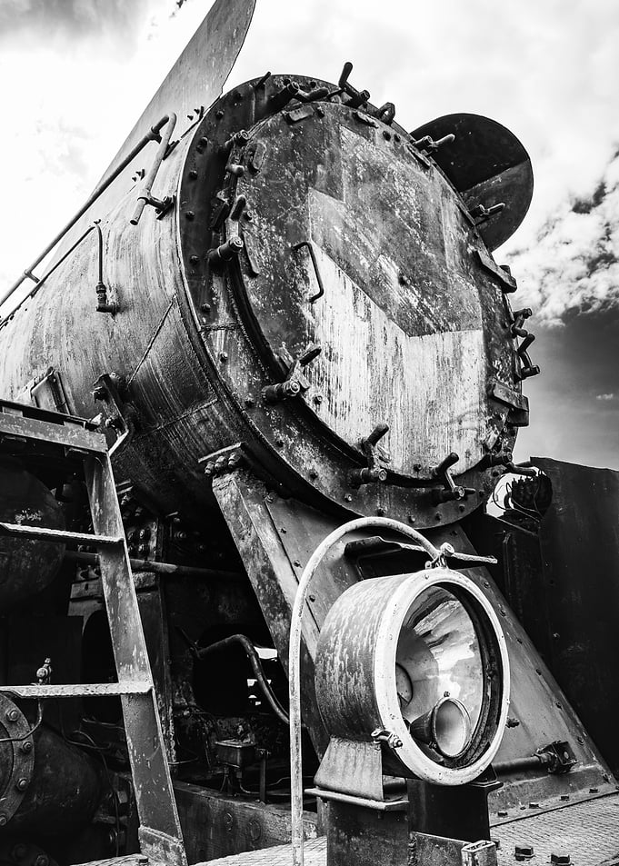 Vintage Steam Locomotive