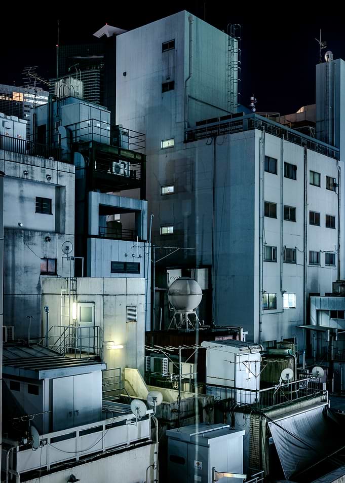 Tokyo Night Skyline