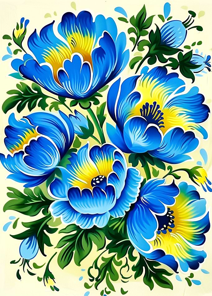 Blue Bouquet