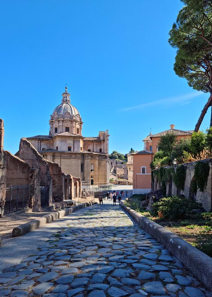 Roman Ruins Street