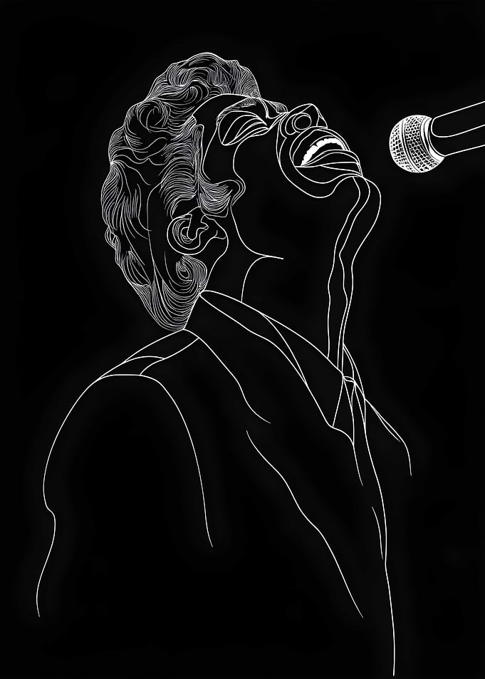 James Brown A legendary musician Poster Art