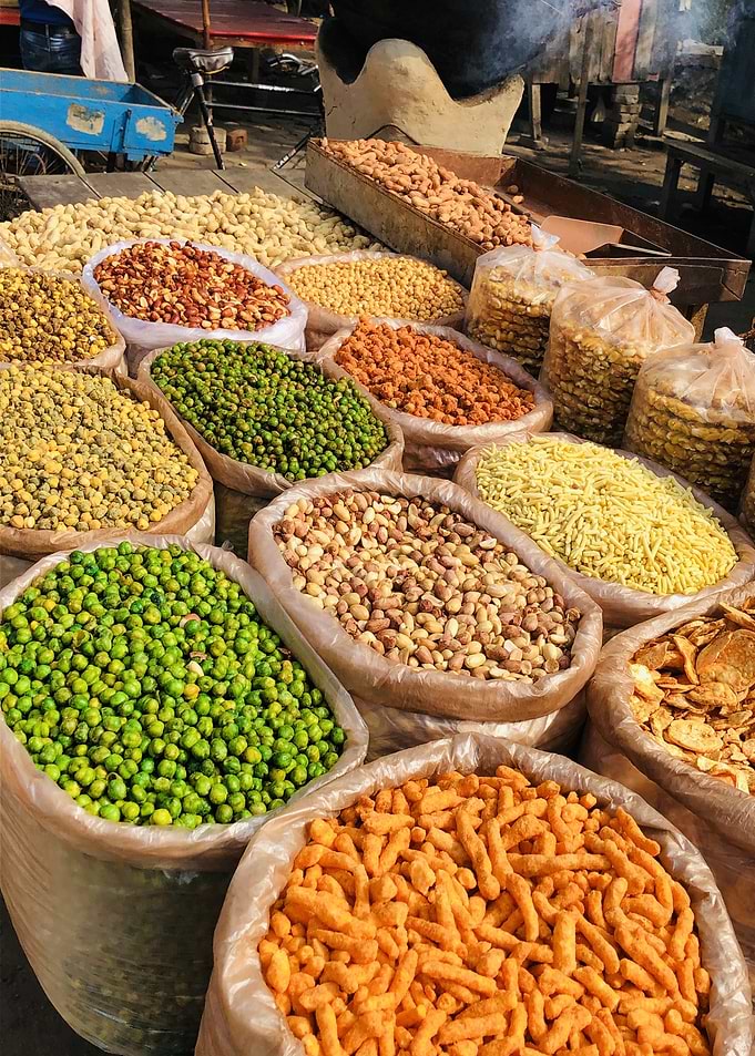 Indian Street Food Snacks