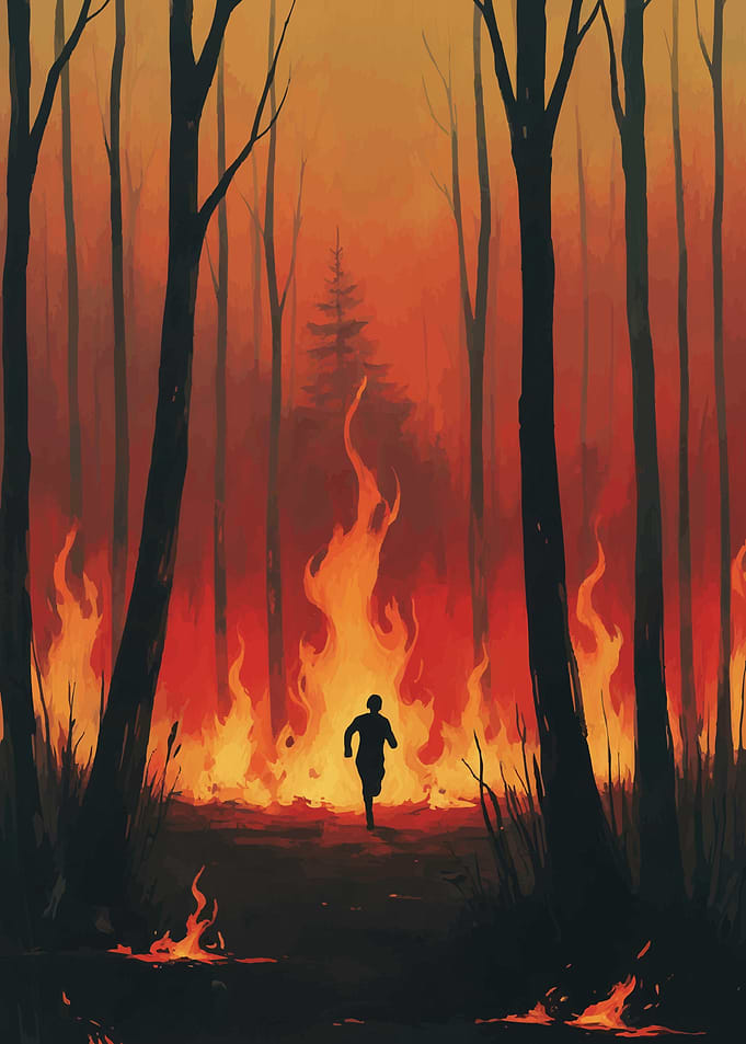 Forest Fire Escape